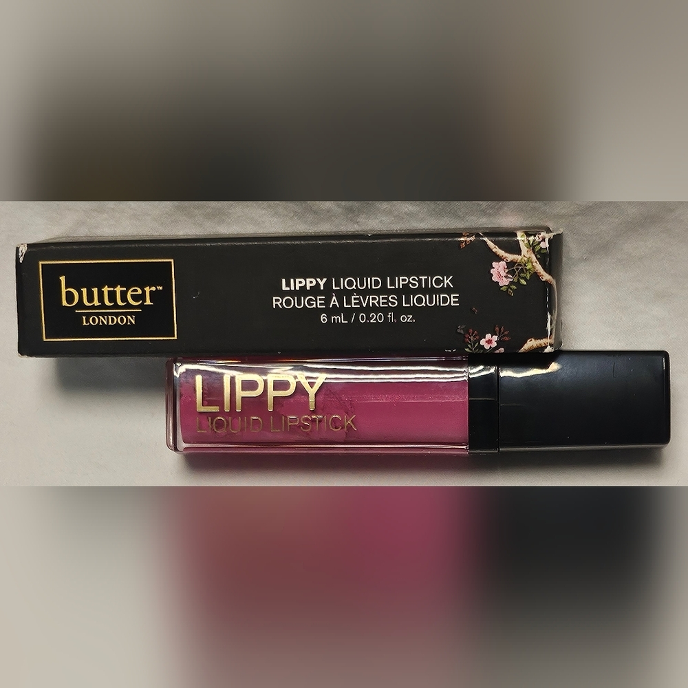 butter LONDON LIPPY LIQUID LIPSTICK BONKERS
